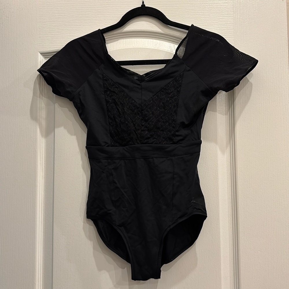 Pine Leotard - Black